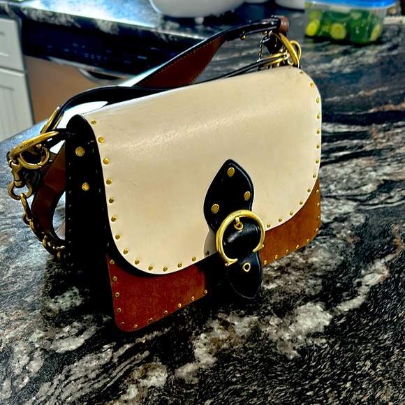 Riveted Coach bag . Used very little: - Picture 1 of 6